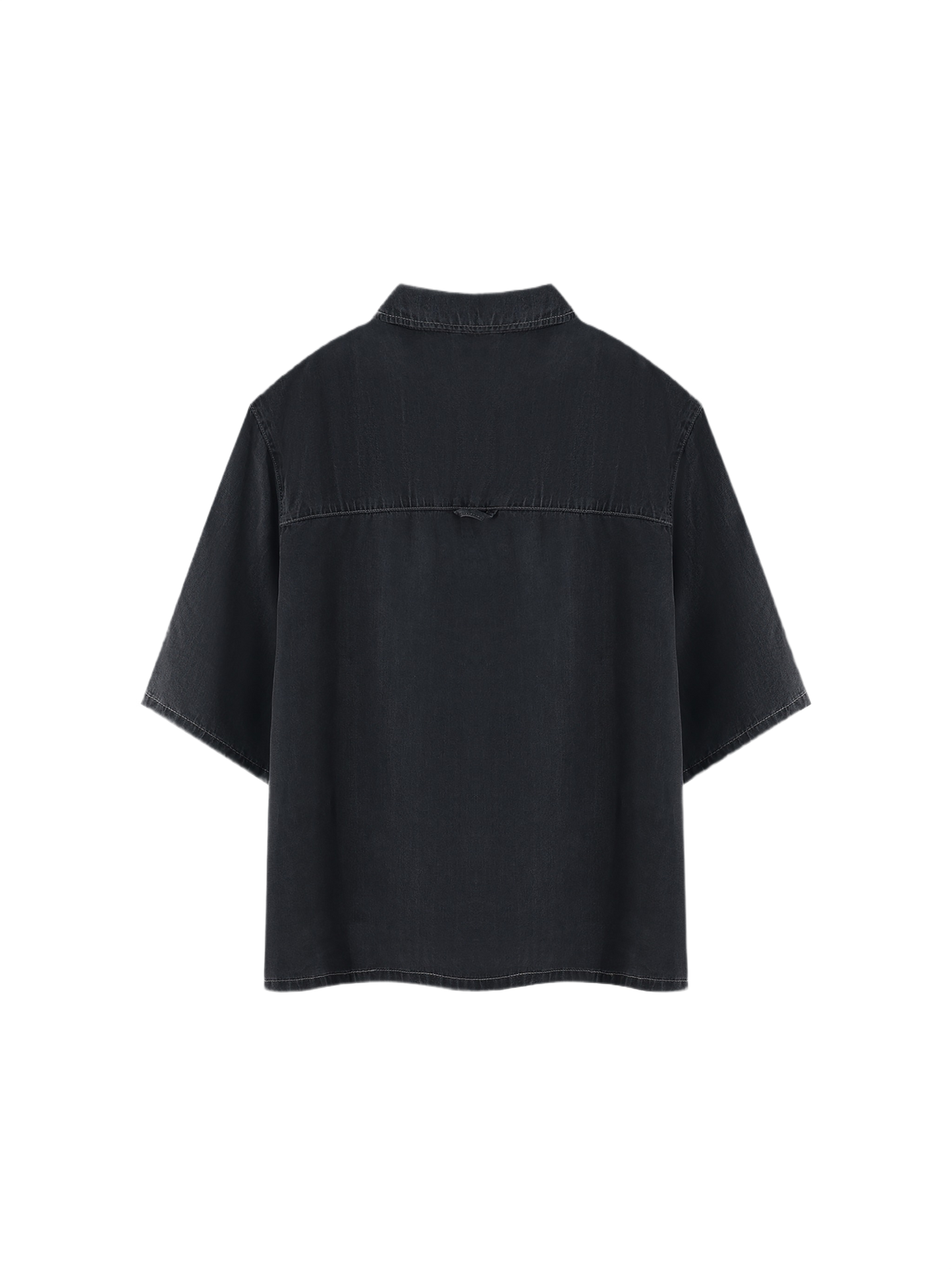 Veiled Drape Lyocell Overshirt