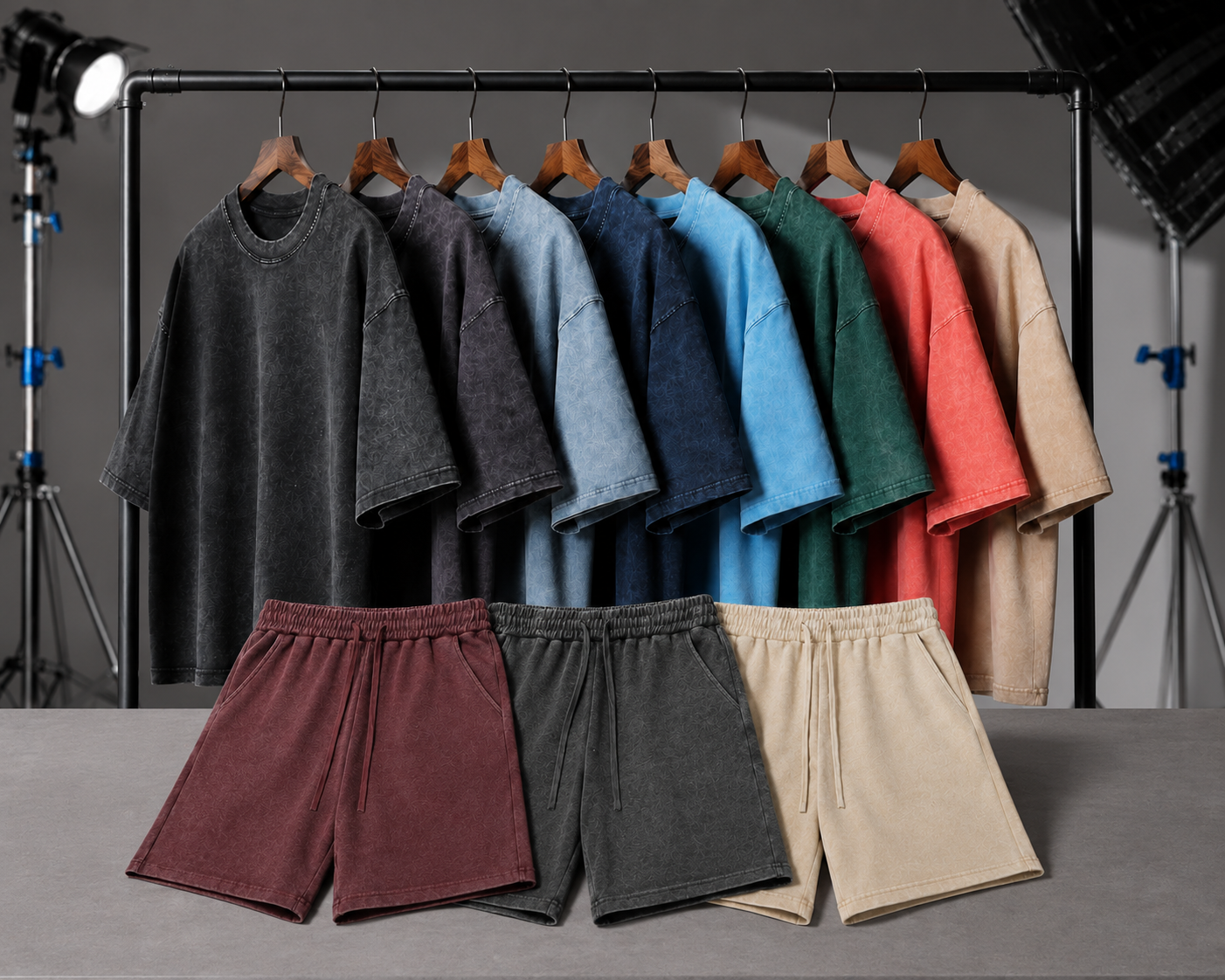 Essential Everyday Fit Bundle - 8 Tees & 3 Shorts