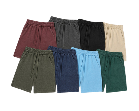 3-Pack Mineral Waffle Shorts