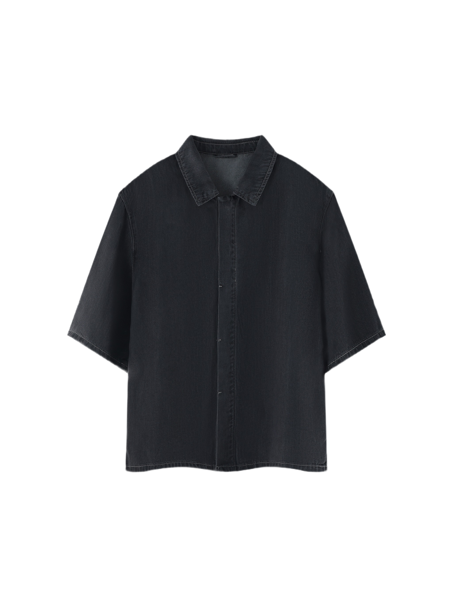 Veiled Drape Lyocell Overshirt