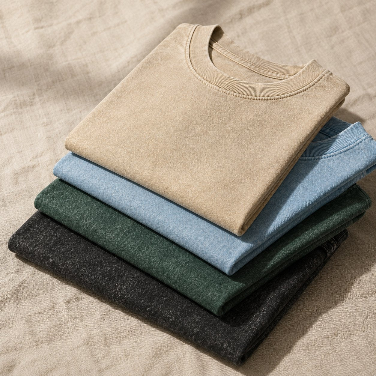 8-Pack Acid Washed Box Tee
